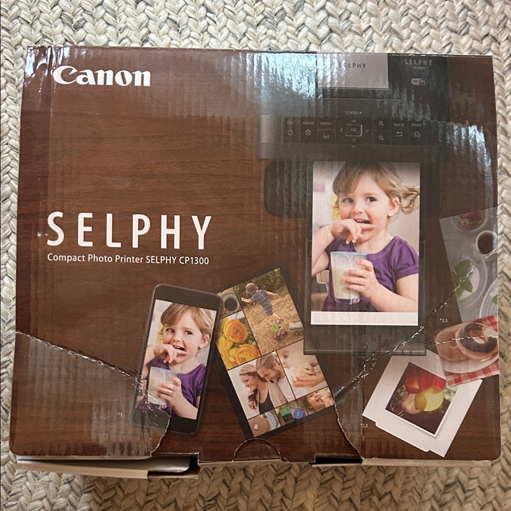 Canon SELPHY CP1300 Photo Printer - Black